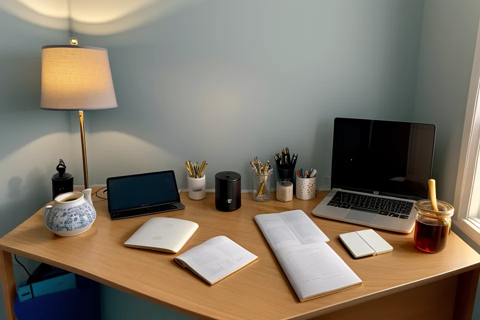 Sleep supplement bottle and a sleep-tracking app glowing on a nightstand during a busy work week