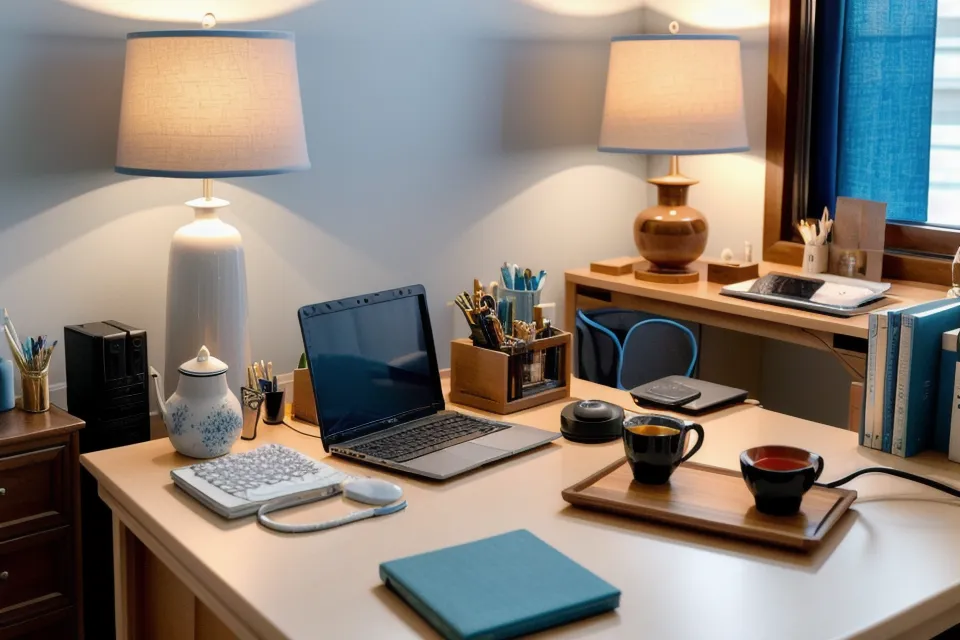A marketing professional waking up rested, a small sign of better work-life balance and sleep optimization