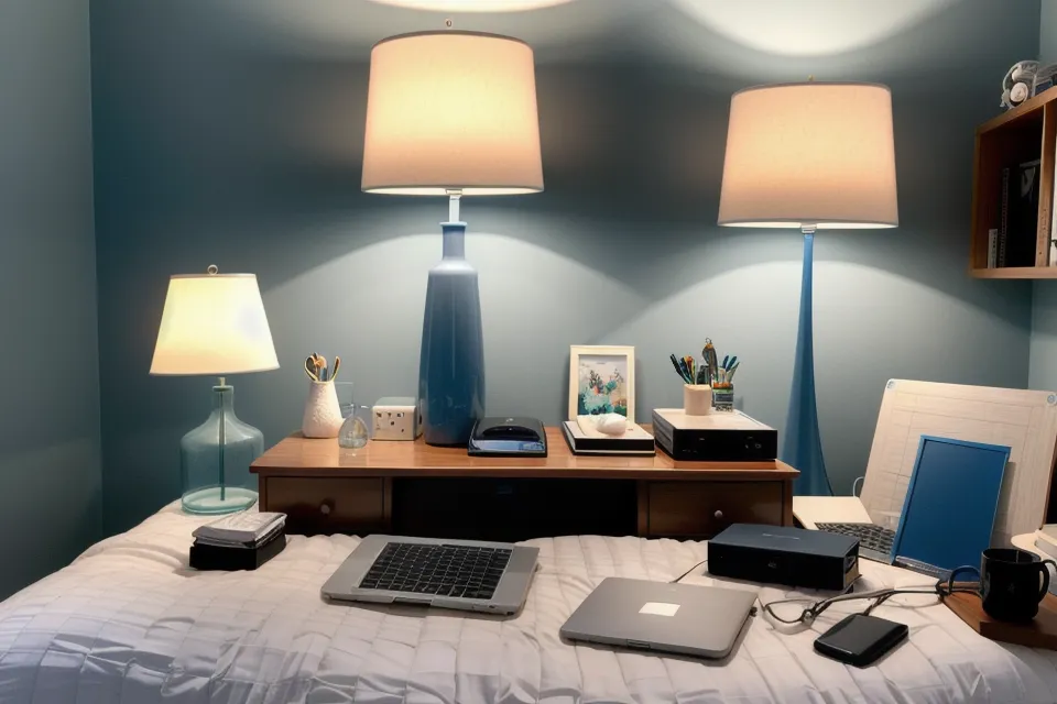 Three deep sleep supplement bottles, including Resurge, arranged on a wooden nightstand for a side-by-side comparison